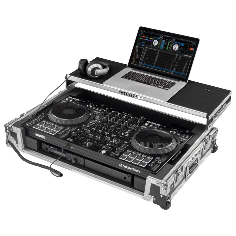 Odyssey Black Label Ddj Flx U Flight Case With Glide Style Laptop