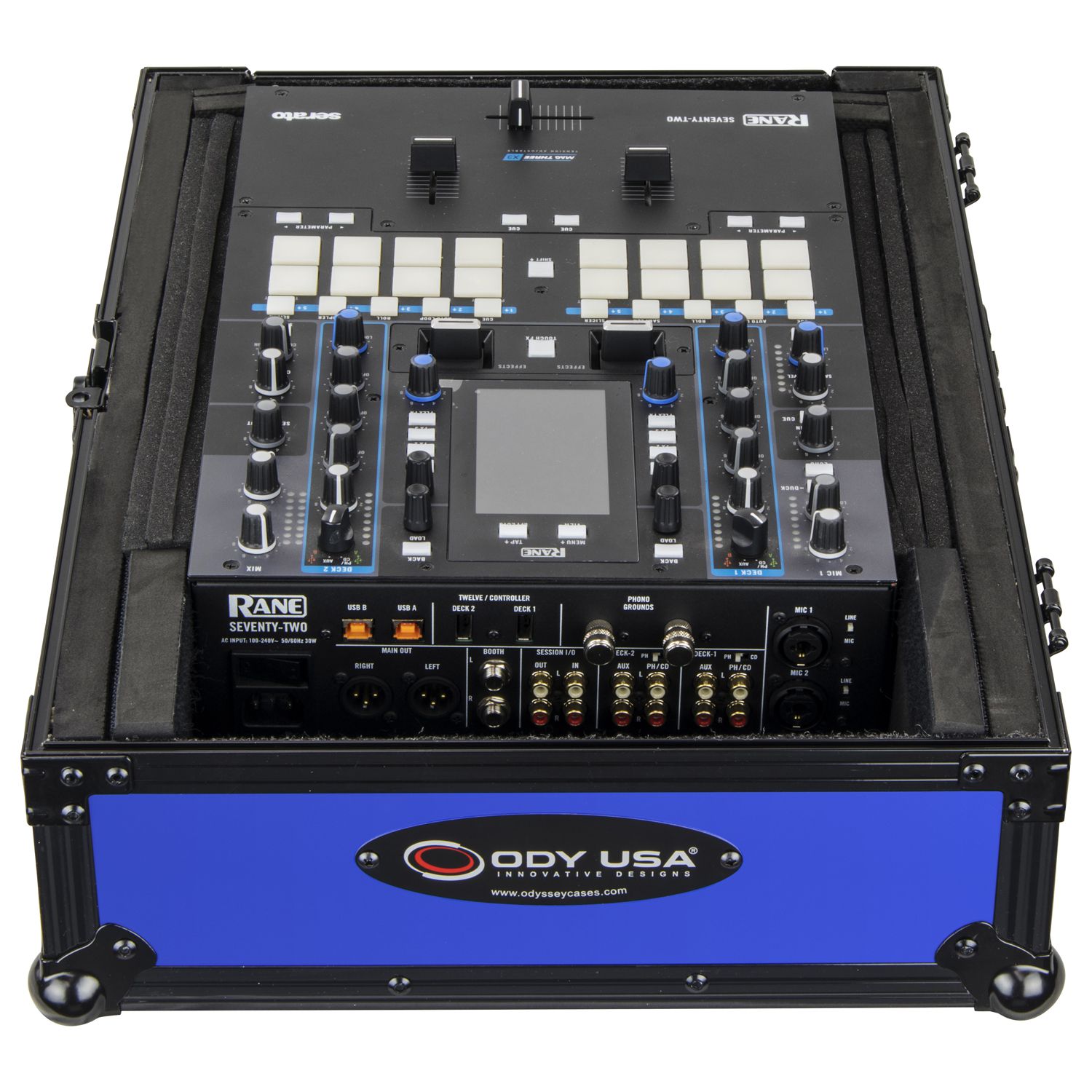 Flight Case for 12 In. Large Format DJ Mixers, Universal