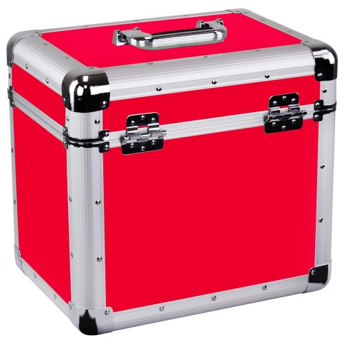 Odyssey Vintage Series Hot Rod Red 12" Vinyl Records or LP Case, Holds 70 PCS - Image 2