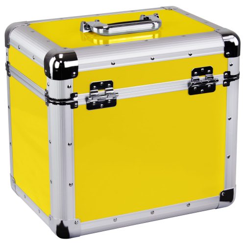 Odyssey Vintage Series Hot Rod Yellow 12" Vinyl Records or LP Case, Holds 70 PCS - Image 2