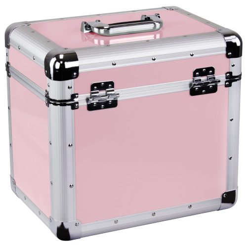 Odyssey Vintage Series Pink 12" Vinyl Records or LP Case, Holds 70 PCS - Image 2