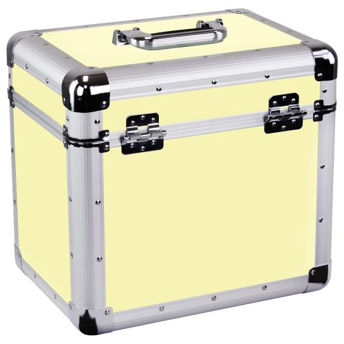 Odyssey Vintage Series Yellow 12" Vinyl Records or LP Case, Holds 70 PCS - Image 2